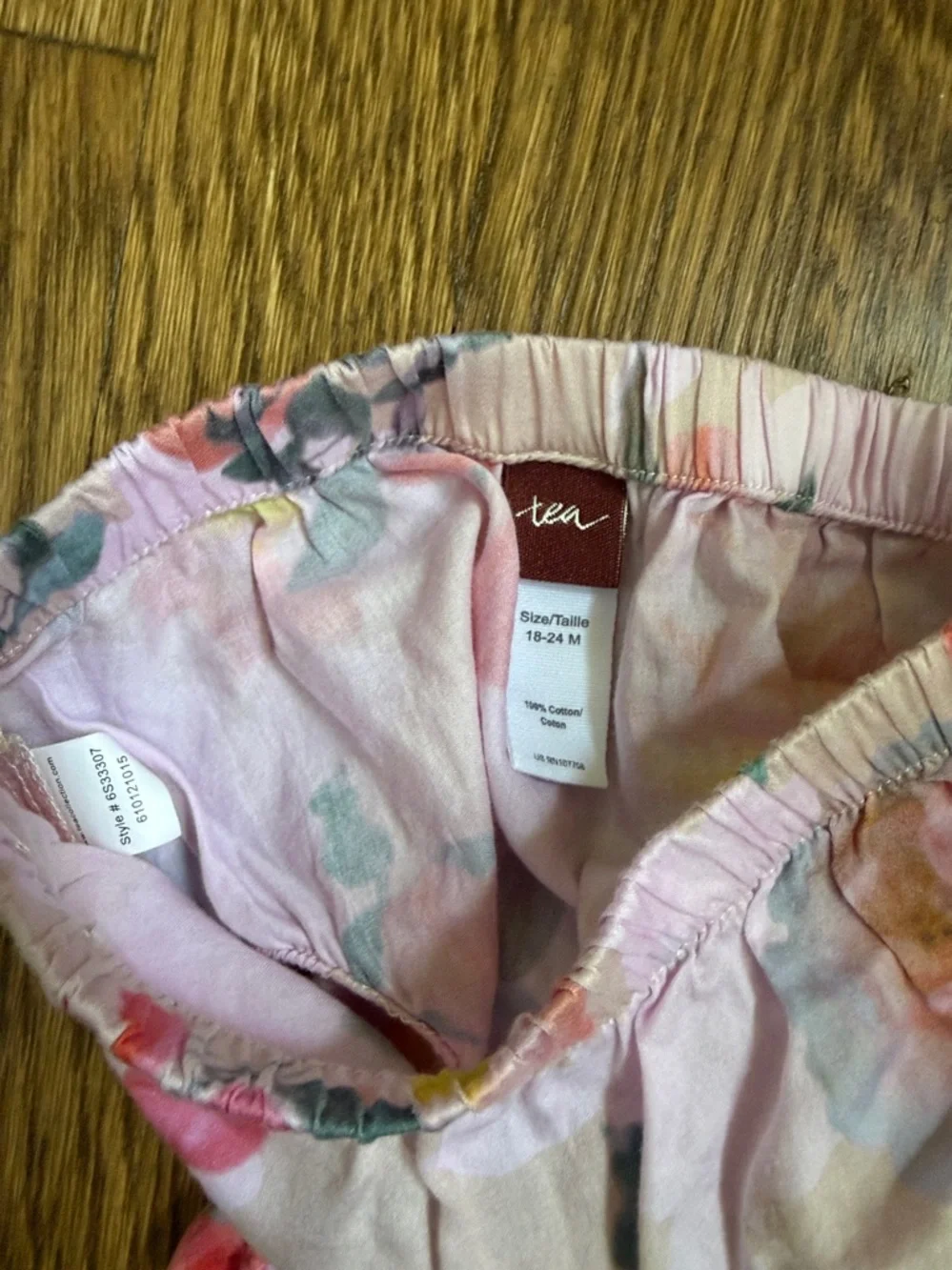 Tea Collection pink floral